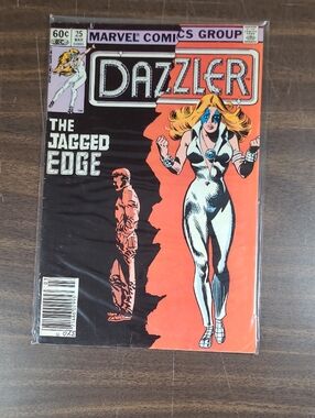 Marvel Dazzler The Jagged Edge Comic Book #25 Bagged 1982
